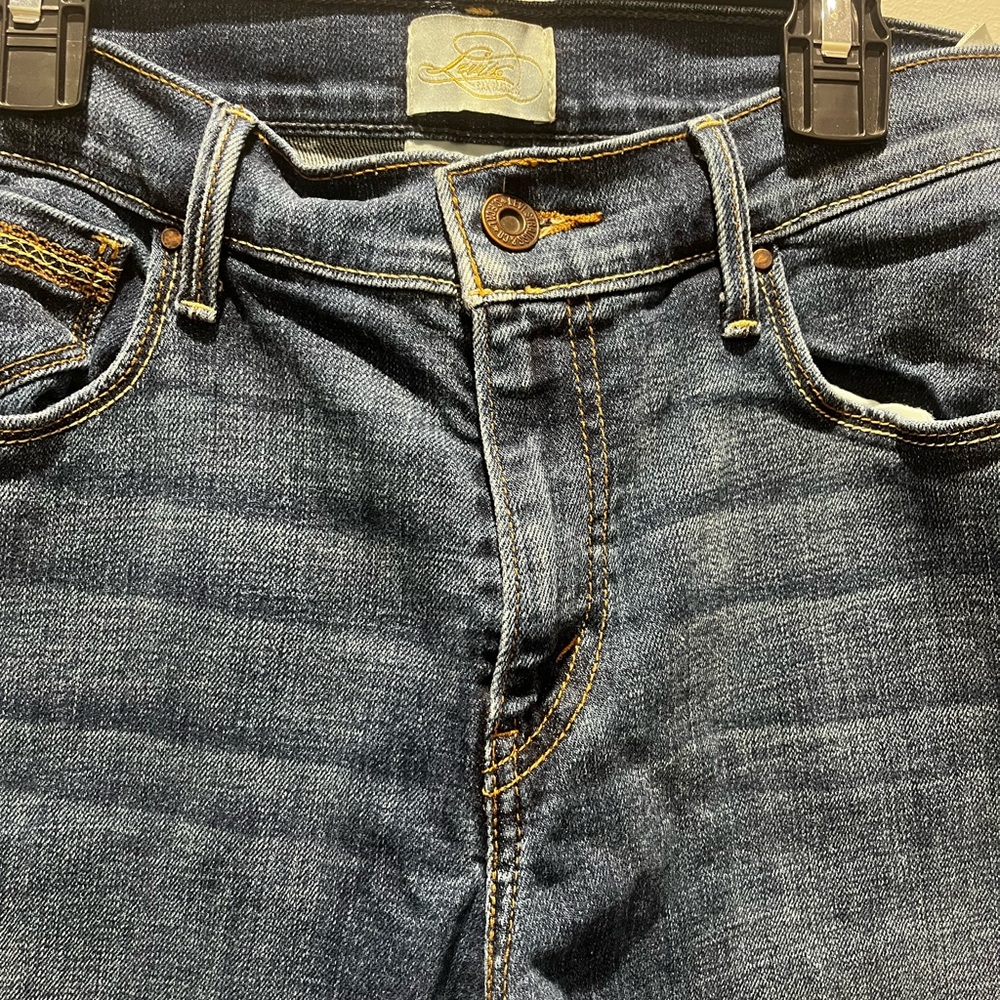 Levi's Dark Blue Straight Leg Jeans - Picture 3 of 11